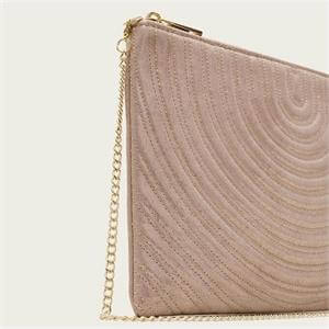 Phase Eight Stitched Metallic Clutch Bag